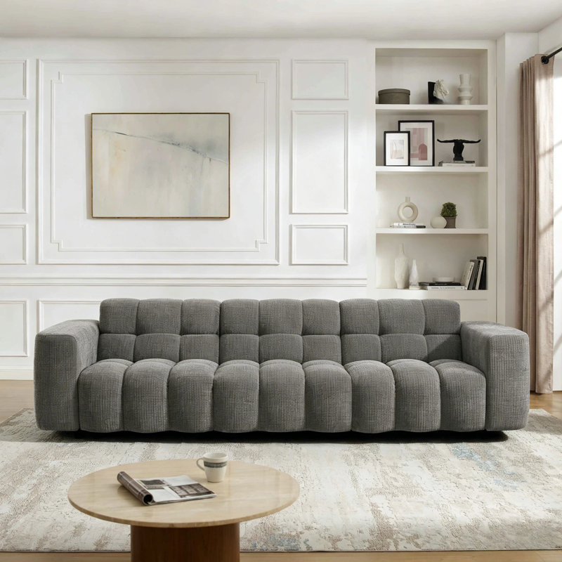 Canapé Jozwiak Minimore, Gris