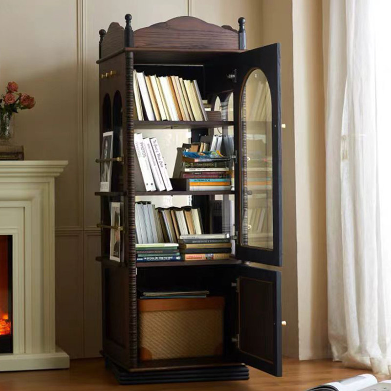 American style light luxury bookcase
