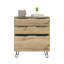 Commode à tiroirs Hartly, chambre à coucher, chêne clair