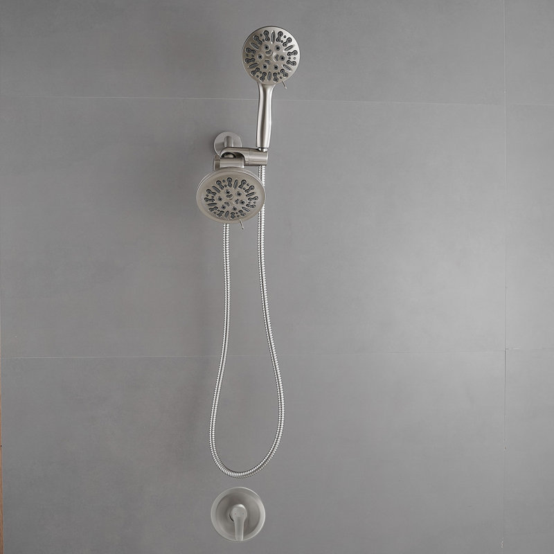 All-In-One Kit with Rough in-Valve, Brushed Nickel