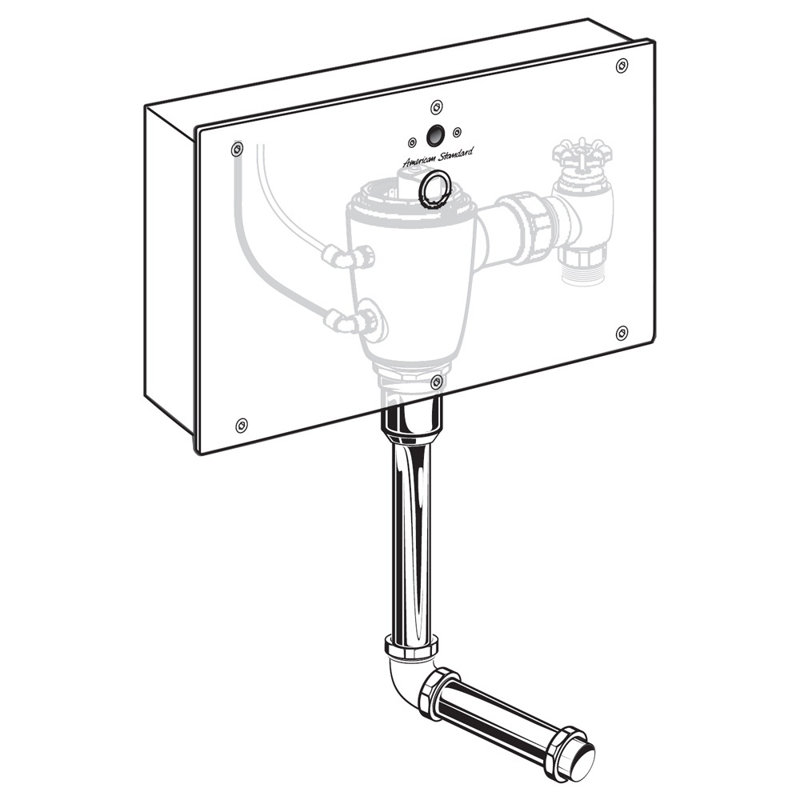 Selectronic 0.125 Gallons Electronic Flush Valve