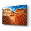  «The Grand Wave 1» par David Drost, art mural en verre acrylique, 16 po x 12 po
