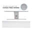 Plafonnier encastré à DEL Lugan - P 12 po x l 24 po - nickel satiné-786127839-757219814