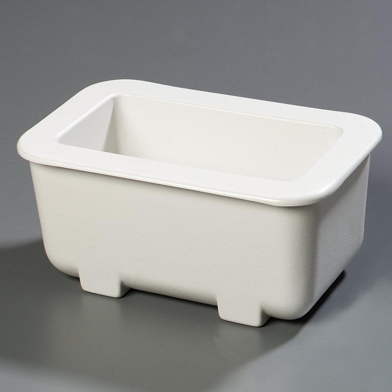 Carlisle Food Service Products Coldmaster® 1.88 Gallons Rectangle Plastic Food Storage Container