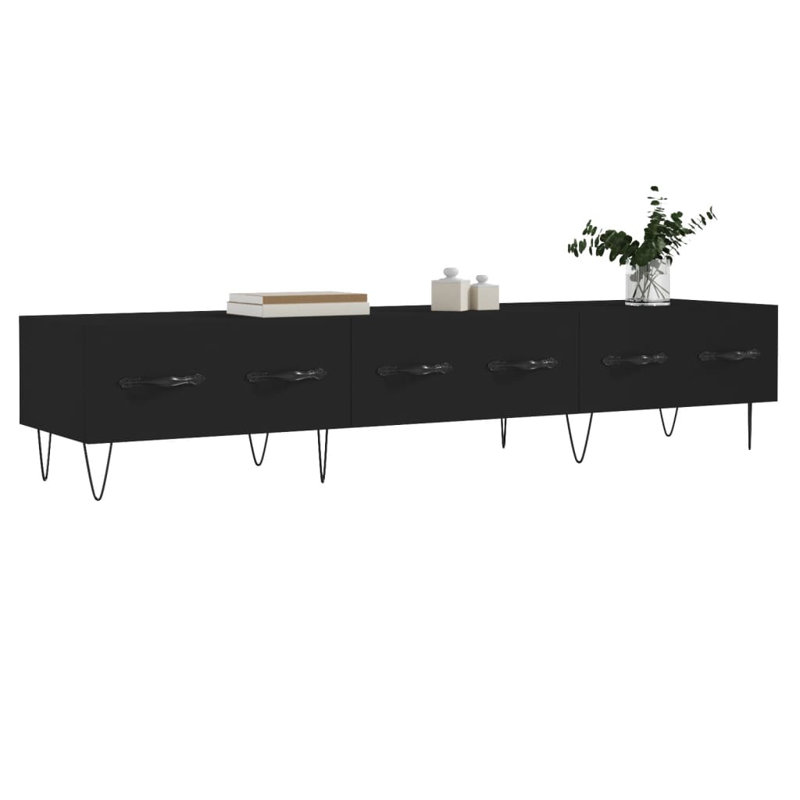 Barrese TV Stand for TVs up to 65", Black
