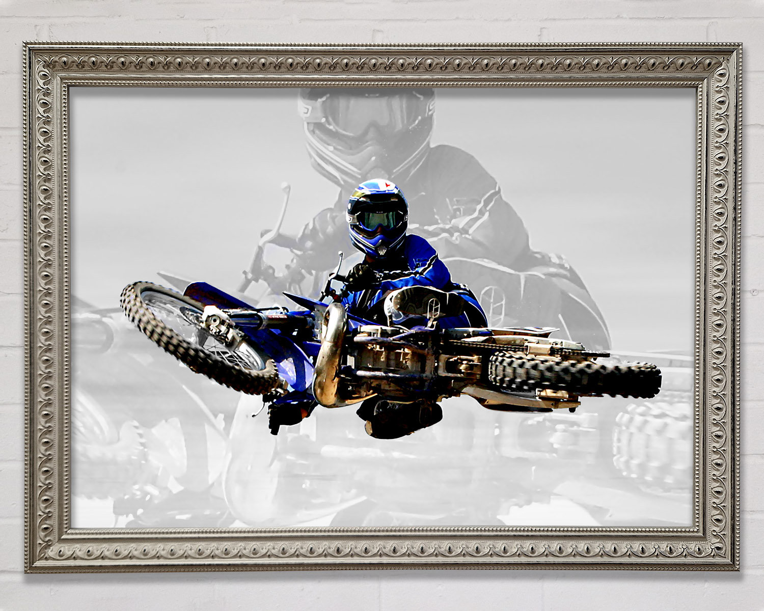 Above Prin Ophelia & Co. Motorcross Free Styler From Above - Print | Wayfair.co.uk