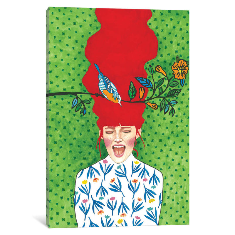Lost In The Moment by Hulya Ozdemir - Wrapped Canvas Print, 66.04 cm H x 45.72 cm W x 3.175 cm D