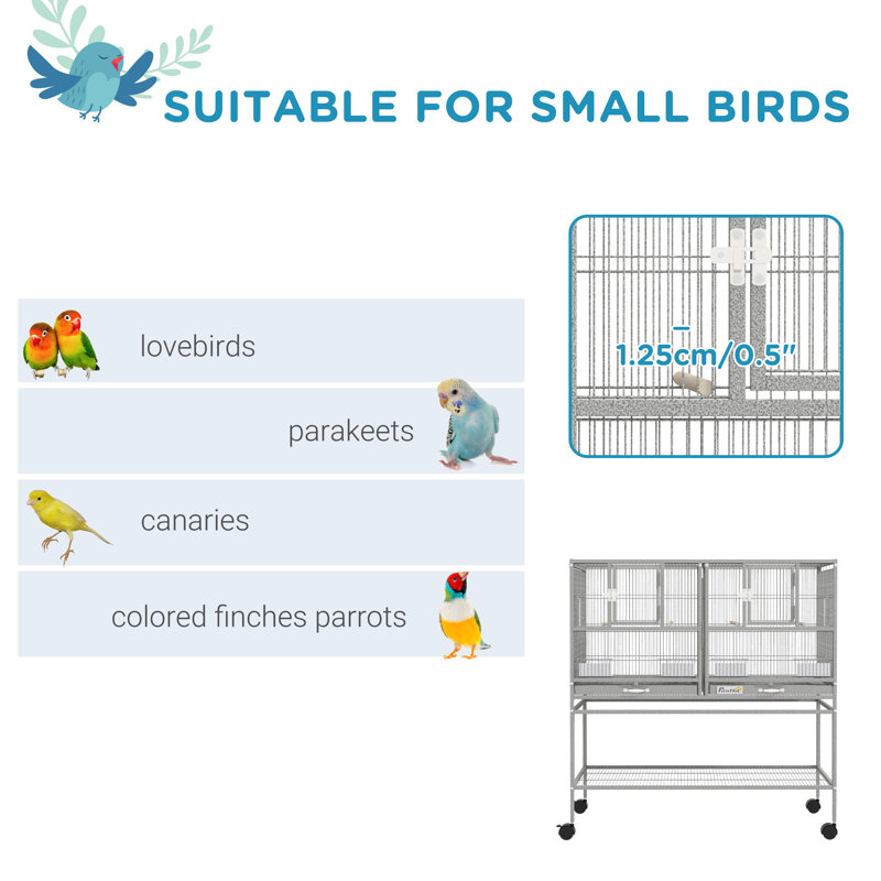 Cage à oiseaux 40,2 po Edlyn