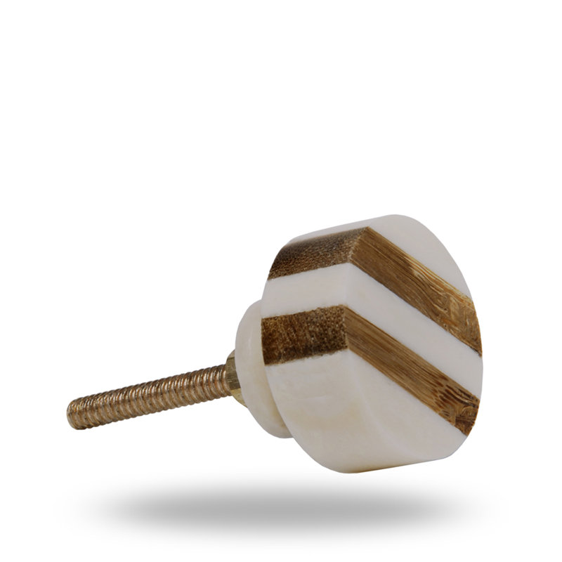 Bone 1.2" Diameter Round Knob Multipack