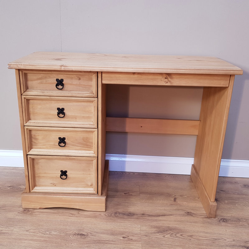 Palmea Dressing Table, Antique Wax