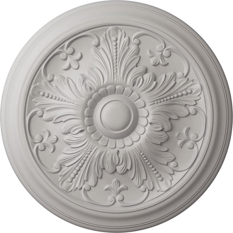 Grand médaillon Endurathane Federal, Blanc ultra pur