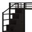 Metal Loft Bed With Storage Shelves