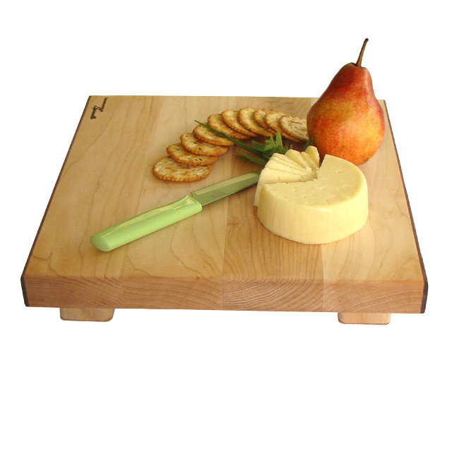 Handmade Maple and Walnut Rectangular Cheese Board
