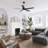 Hunter 60 Inch Aerodyne Wi-Fi ENERGY STAR® Ceiling Fan With Lights And Remote-102498241