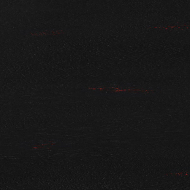 Table d'appoint, table de bout, table d'appoint, 2 niveaux, chambre à coucher, table de chevet, lampe, tiroir de rangement, placage noir, transitionnel