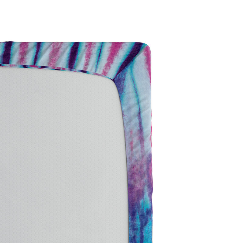 Microfiber Abstract Fitted Sheet, Full Fitted Sheet
