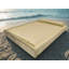 Lit à eau avec grand lit à tête de lit inclinée et rembourrée avec matelas Water-422838341-422838367