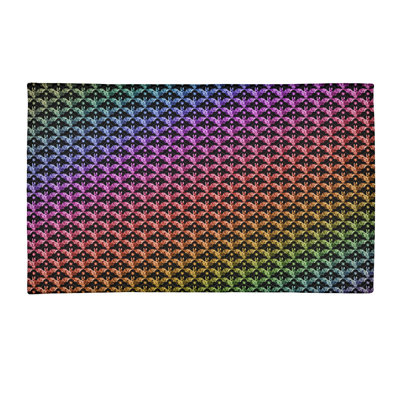 Chenille Checkered Indoor Rug