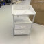 2-Drawer Nightstand with Charging Station & RGB Light Strip, Fabric Drawers-149086609