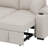 Sleeper Sofa Bed, Pull Out Sofa Bed L-Shape Couch With Storage Ottoman-1707286980