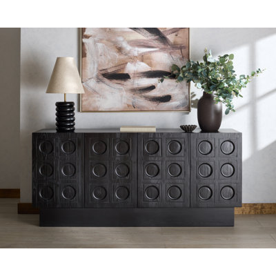 Osmund 4 Door Wood Sideboard