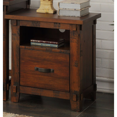 Bridgevine Restoration One Drawer File, No Assembly Required