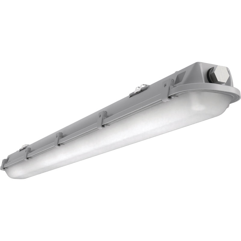 Lithonia 50.3" Matte Gray LED Vapor Tight Strip Light