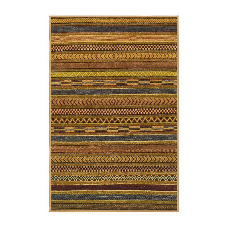 Abstract Indoor Rug, Rectangle 7' x 9'