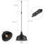 Luminaire suspendu industriel industriel avec interrupteur marche / arrêt pour cuisine de salle à manger