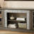 71.91" Wide Grey Faux Stone Tv Stand, 2-Door Storage, Suitable For Most Tvs Up To 75", 3 Adjustable Shelves-916744524