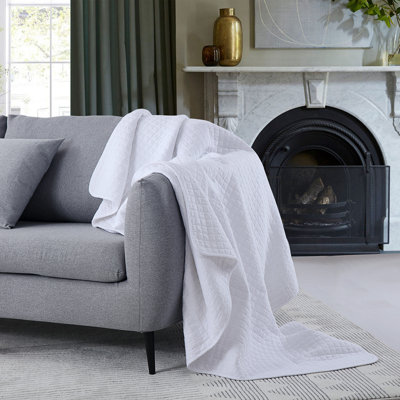 Quilted Throw Blanket