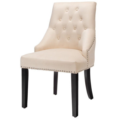 Storrie 51 cm H Tufted Upholstered Dining Chair