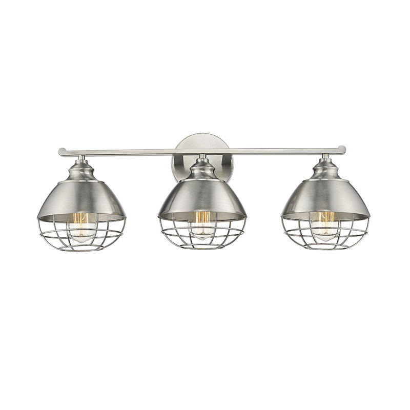 Mcveigh 3 - Light Vanity Light, Satin Nickel