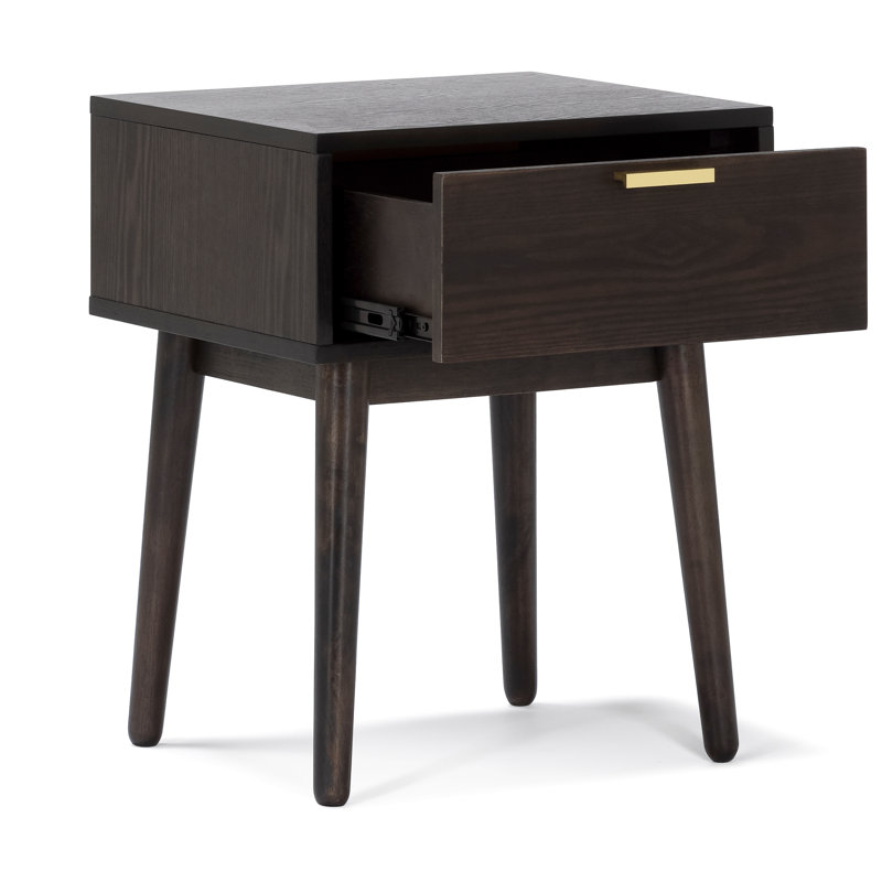 Bedal End Table with Storage