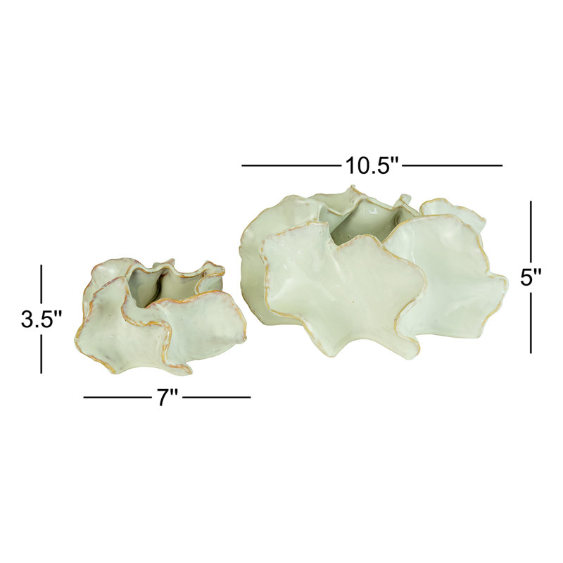 Molly Ceramic Pot Planter - Set of 2