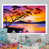 White Picture Framed Canvas selected