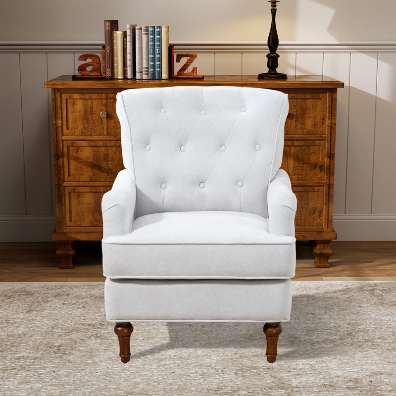Fauteuil club Chenille, Chenille avoine