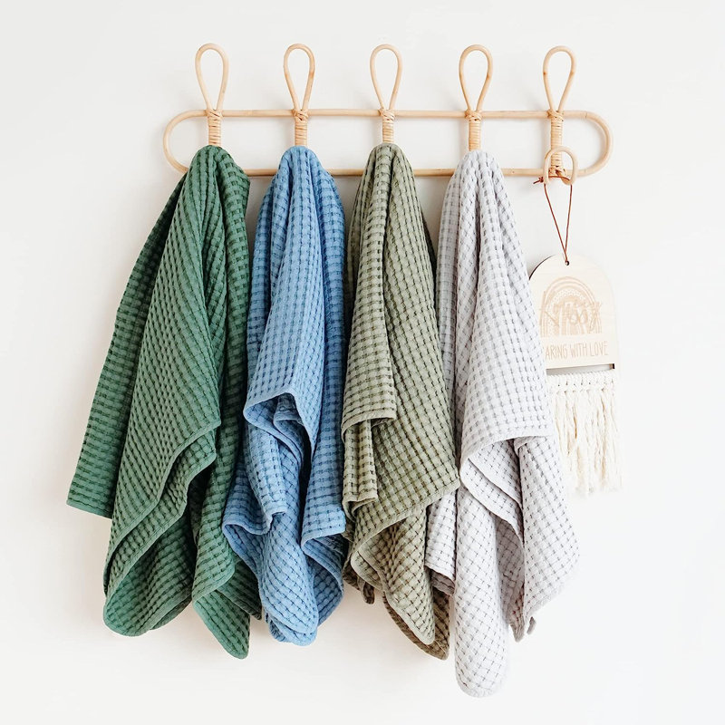 100% coton emmailloté, Vert clair