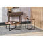 Tamberly Glass Top Frame End Table