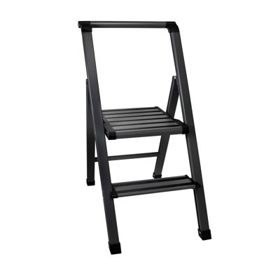 2 - Step Aluminum Lightweight Folding Step Stool