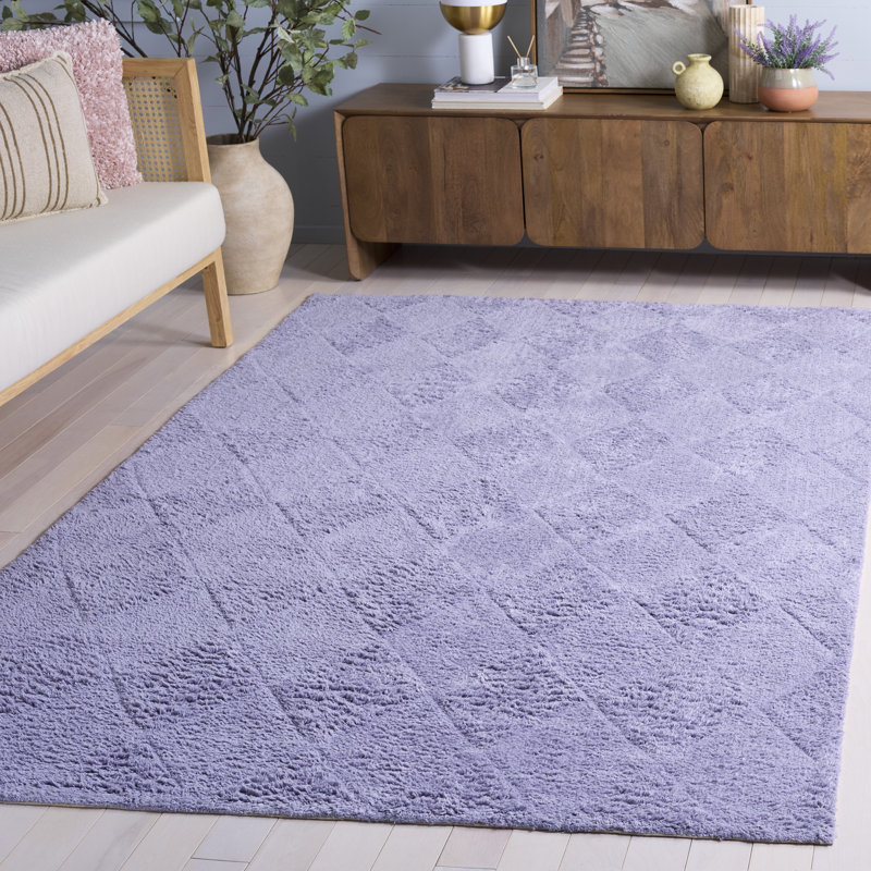 Easy Care 226 Hand Tufted Recycled Cotton Machine Washable Geometric Indoor Use Only Rug, Rectangle 5' x 8'