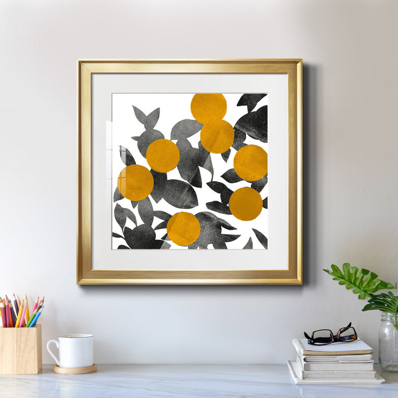 Shadow Branch II - reproduction encadrée de qualité supérieure - prête à être accrochée, H 30,5 po x l 30,5 po x P 1,5 po