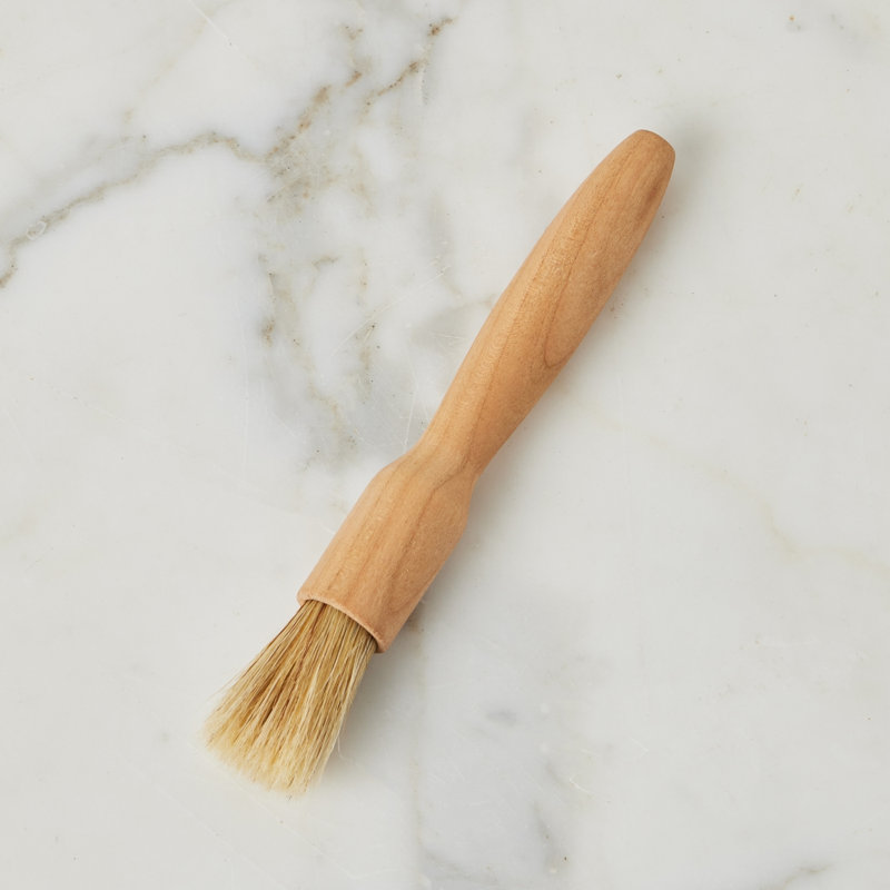 French Pastry Brush, Cherrywood