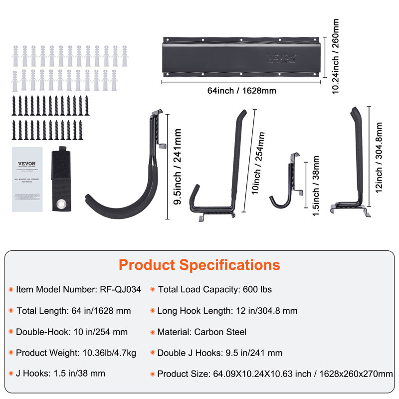 Rangement pour outils de garage