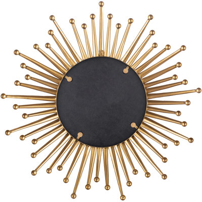 Lenum Metal Round Mirror