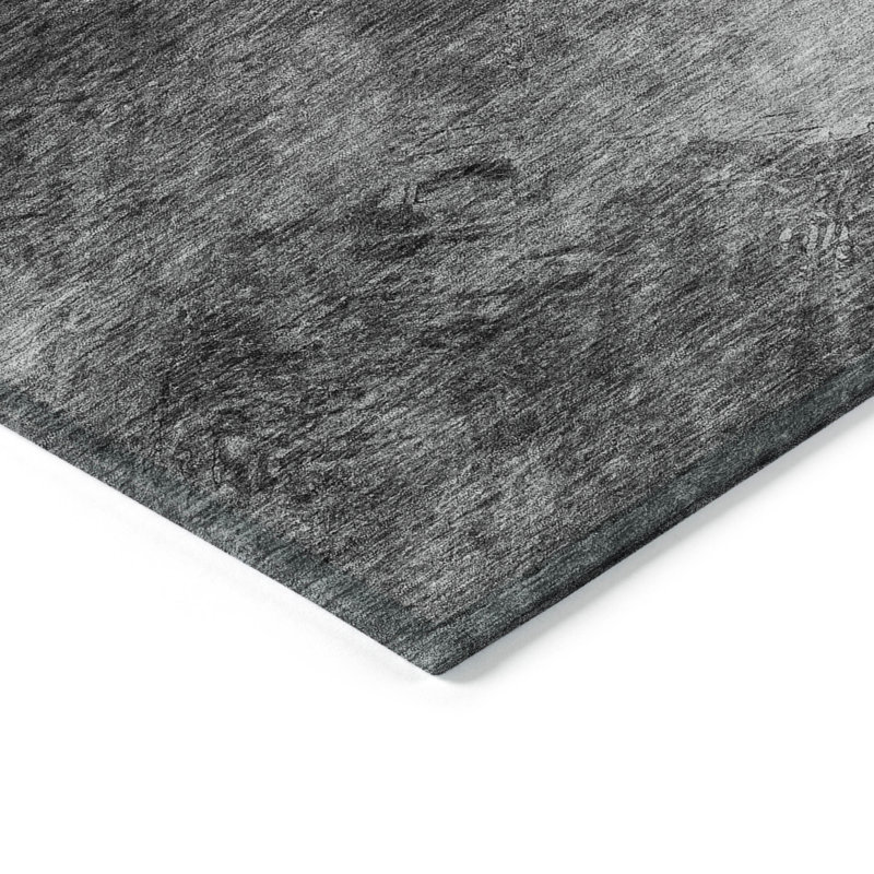 Fayme Abstract Indoor / Outdoor Rug, Runner 2'3" x 7'6"