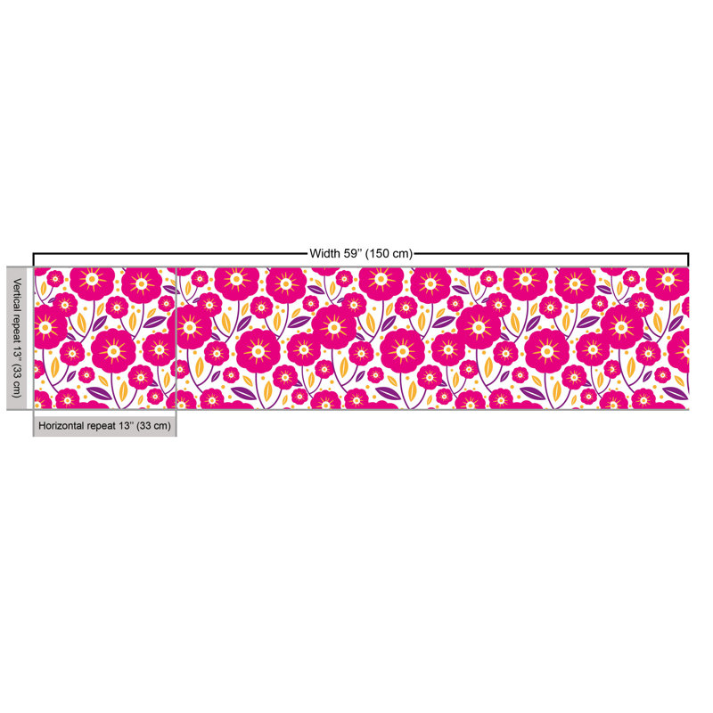 Chazman Blooming Flowers and Leaves Multi-purpose Fabric
