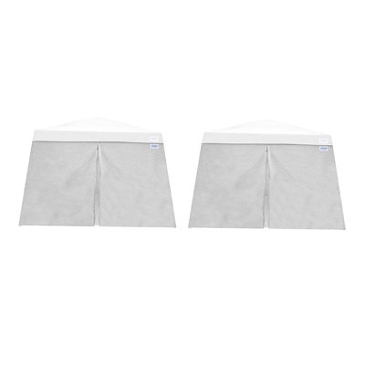 Caravan Canopy White Polypropylene Side Wall for Canopy