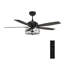 Ventilateur de plafond 52 po avec télécommande Huntley, ensemble d'éclairage inclus-1544845656-1544845657