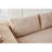 Compression Sectional Couch With Comfy Chaise, Boneless L Shape Sofa With Deep Seat, Minimalist Modular Sleeper For Living Room-967521292